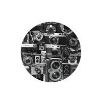 Retro Cool Camera Collection Lot de 10/24 désodorisants ronds pour voiture Parfum lavande