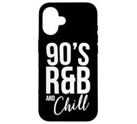 Retro Cool I Love 90's R&B & Chill R&B Music Lovers Coque pour iPhone 16