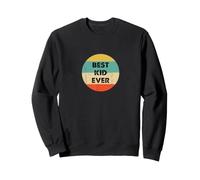 Rétro Coucher de Soleil Minimaliste Enfant fierté Typographie Art Sweatshirt