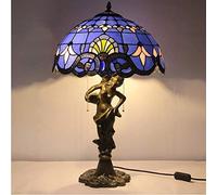 Rétro Créatif Méditerranéen Multicolore Table Chambre à Coucher Bord de Lit Bar Café Décoration Bureau Lampe Étude Protection Des Yeux Lumière de Nuit, JZRRSLUHK, 10, un