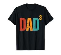 Retro Dad 3 Third Time Dad Vintage Style T-Shirt