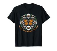 Rétro Daisy Butterfly The Only Orange Monarch I Care About T-Shirt