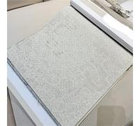 Retro Dark Texture Chenille Lace Splicing Curtains for Bedroom Living Room French Window Balcony(Cream,Pleated,W160cmxH250cm 1PC)