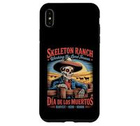 Rétro Day of The Muertos Cowboy Farmer Coque pour iPhone XS Max