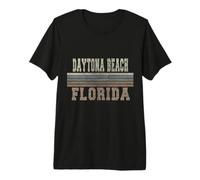 Retro Daytona Beach, Floride T-Shirt Haut de Gamme