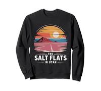 Rétro Desert Sunset Vintage Sci-FI Paysage Utah Salière Sweatshirt