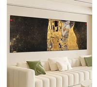 Rétro Diamond Painting Adulte XXL 195x65cm, Bricolage Diamond-Painting Couple Loisirs Créatifs Adultes Kit, 5D Strass Broderie Point de Croix Painting Diamant pour Murale Maison Décor, Cadeau 0R-140