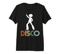 Retro Disco Dancing - 70s Disco Dancer T-Shirt Haut de Gamme