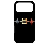 Retro Disquette ECG Vintage 80s Dance Club Coque pour iPhone 17 Pro Max
