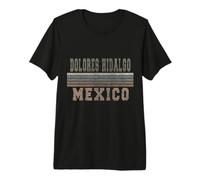 Retro Dolores Hidalgo Mexique T-Shirt Haut de Gamme