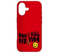 Retro Don't Kill My Vibe Hippie Coque pour iPhone 17