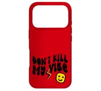 Retro Don't Kill My Vibe Hippie Coque pour iPhone 17 Pro