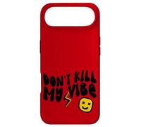Retro Don't Kill My Vibe Hippie Coque pour iPhone Air
