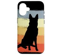 Rétro Dressage des bergers allemands Coque pour iPhone 16