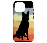 Rétro Dressage des bergers allemands Coque pour iPhone 16 Pro