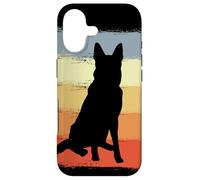 Rétro Dressage des bergers allemands Coque pour iPhone 17