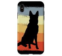 Rétro Dressage des bergers allemands Coque pour iPhone XS Max