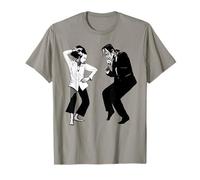 Rétro drôle Frankenstein Monster And Bride Dancing Halloween T-Shirt