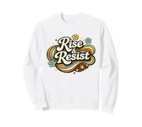 Rétro du Mois de l'histoire des Femmes en Hausse et en résistance Sweatshirt