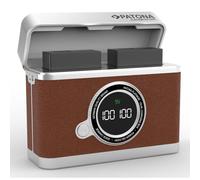 Retro dual oplaadbox USB-C voor Sony NP-FZ100 accu's