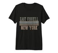 Rétro East Fishkill New York T-Shirt Haut de Gamme