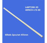 Rétro-éclairage LED 3V pour TCL L40F3200B-3D LJ64-03029A LTA400HM13 traîneau 2011SGS40 5630 60 H1 REV1.1 lampe 455mm ""Nipseyteko