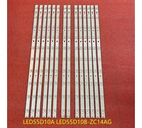 Rétro-éclairage LED Nipseyteko erissa 55ULES76T2 TF-LED Nipseyteko55S37T2SU LED Nipseyteko55K36U LED Nipseyteko55K35U LED Nipseyteko55D10A LED Nipseyteko55D10B-ZC14AG-01 ZC1402 14 pièces