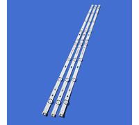Rétro-éclairage LED pour LG 43uh619v 43UH610V 43UH6030 UF64 uhd _ a 43LH5700 HC430DGG-SLNX1 43UF6400 43LG61CH 3 pièces x 43 pouces ""Nipseyteko