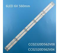 Rétro-éclairage LED tv AKIRA-32LED tv01T2M pour bande 32 pouces, LE-8822A, SJ.HL.D3200601-2835BS-F, 6v, lampe 56CMté 100% 2piece 1TV Nipseyteko