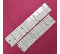 Rétro-éclairage LED tv pour AOC 50 pouces, LE50D666080, LD50P03Q, TPT500J1-LE8 YX-50018014, LC-50LB261U, 500TT26, 500TT25, V5 50PFL6340, T3, 12 pièces/lot Nipseyteko