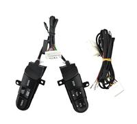 Rétro-éclairage Vert Coussin Volant, Interrupteur À Distance Audio Croisière Pour Civic Pour Jazz 2006 - 2011 Pour FIT 2008-2014 Boutons de Commande au Volant Multifonctions(Switch Wire)