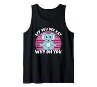 Retro Eff You See Kay Elephant Yoga Why Oh You Vintage Débardeur