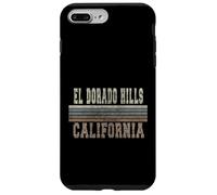 Retro El Dorado Hills Californie Coque pour iPhone 7 Plus/8 Plus