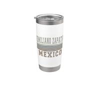 Rétro Emiliano Zapata Mexique Gobelet isotherme en acier inoxydable double paroi