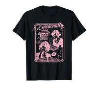 Rétro émotionnellement attaché aux Personnages de Fiction Bookish T-Shirt