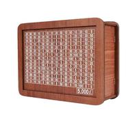 rétro en Bois | en Forme de Coffre-Fort avec Compteur pour économiser de l'argent