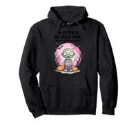 Rétro en Octobre, Nous portons Une Campagne de Sensibilisation au Cancer du Sein avec Un Zombie Rose Sweat à Capuche