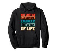 Retro Énergie - Électricité Vintage Ingénieur Électricien Sweat à Capuche