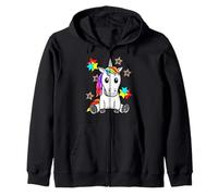 Rétro Enfant Licorne Licornes 60 ans 80 Femmes Hommes Filles Sweat à Capuche
