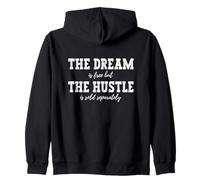Rétro Entrepreneur Daily Grind Mindset Motivational Hustle Sweat à Capuche
