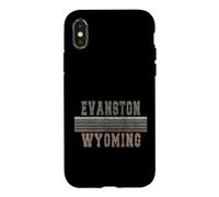 Rétro Evanston Wyoming Coque pour iPhone X/XS