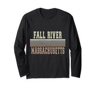 Rétro Fall River Massachusetts Manche Longue