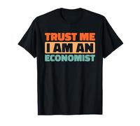 Retro Finance Marché Analyse - Vintage Économiste T-Shirt