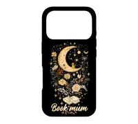 Rétro Floral Dreamcatcher Moon Dreams Flower Books & Cat Mum Coque pour iPhone 17 Pro