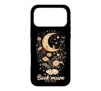 Rétro Floral Dreamcatcher Moon Dreams Flower Books & Cat Mum Coque pour iPhone 17 Pro Max