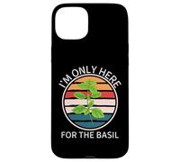 Retro Food Lover I'm Only Here for The Basilic Coque pour iPhone 15 Plus