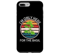 Retro Food Lover I'm Only Here for The Basilic Coque pour iPhone 7 Plus/8 Plus