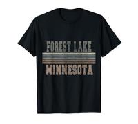 Retro Forest Lake Minnesota T-Shirt