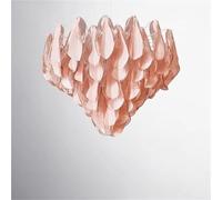 Rétro Français En Verre À Pétales Roses Fait Main, Style Médiéval Américain, de Luxe Pour Salon, Salle À Manger Et Bar/E Couleur/78Cm E14*14 Pièces