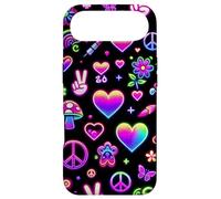 Retro Free Spirit Harmony - Classic Flower Child Hippie Art Coque pour iPhone Air